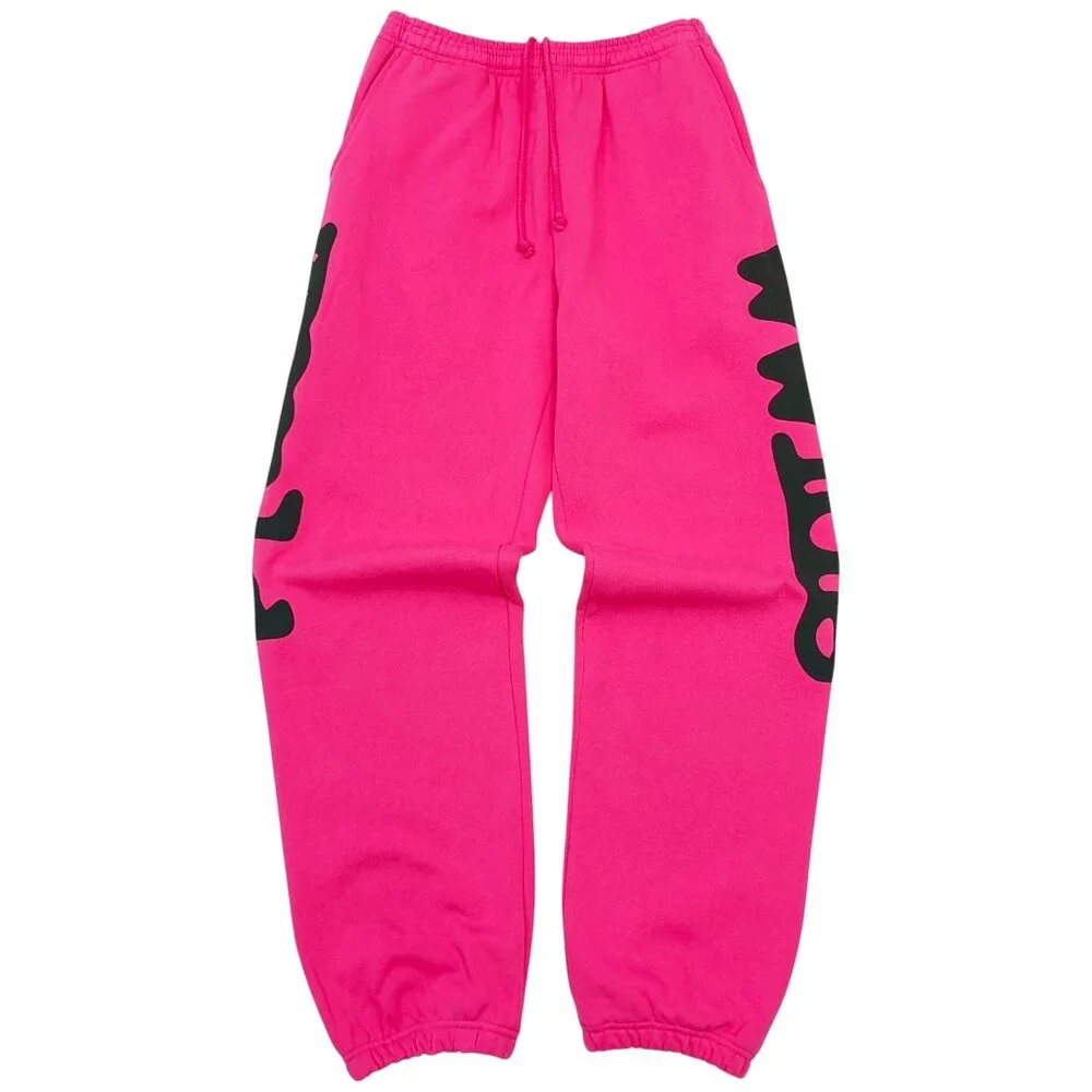 Sp5der Beluga Sweatpants Pink | Spider Worldwide - Picture 1 of 7